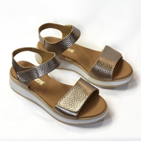 Sandalia para mujer plataforma cava 