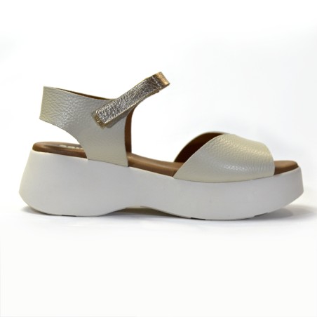 Sandalia para mujer plataforma hielo